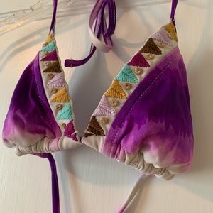 Purple Boho Bikini